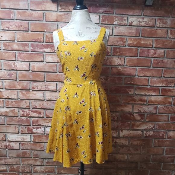 wild fable yellow dress